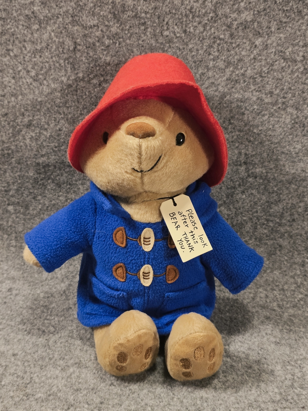Paddington Bear Plush - Blue Coat & Red Hat Yottoy Brand